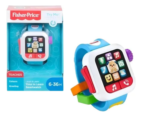 Relógio Meu Primeiro Smartwatch Fisher-price - Mattel