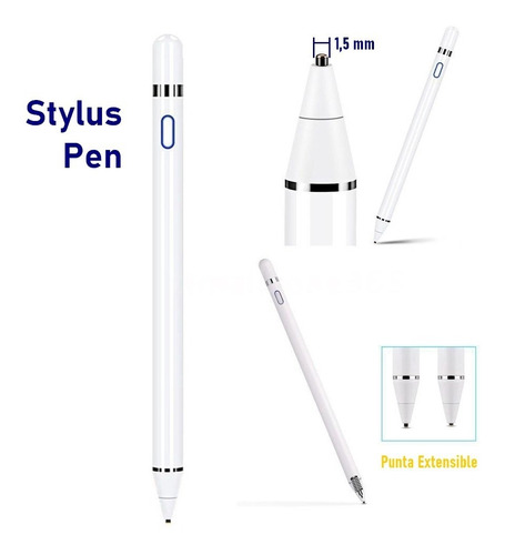 Imagen 3 de 6 de Lapiz Pencil Stylus + Guante (iPad, Samsung, Móvil, Tablet)