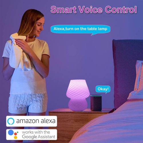 Bombillas Led Inteligentes Bluetooth Wifi, Rgbcw Que Cambian