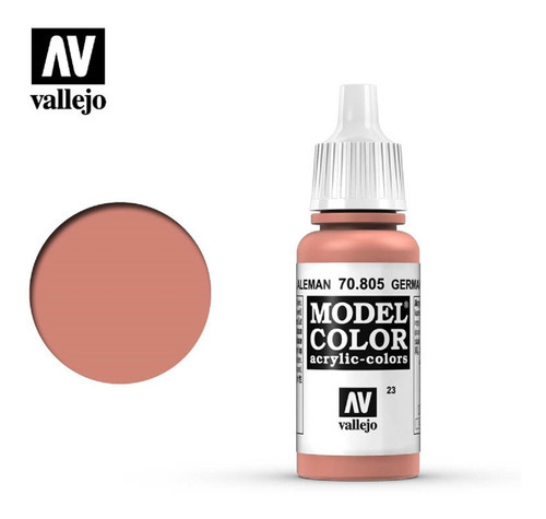 Pintura Acrílico Modelismo Miniaturas Figuras Vallejo Color Color Naranja Alemán