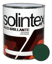 Comprar Pintura Oleo Brillante 500 Verde 540 Galon Solintex