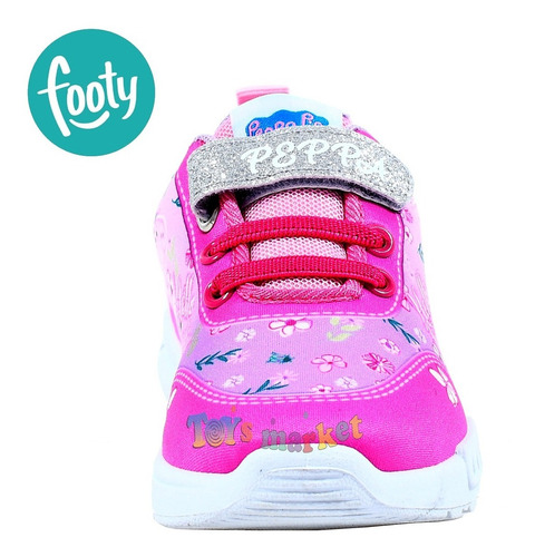 Imagen 4 de 8 de Zapatillas Con Luces Zapatilla Luz Peppa Pig Disney Footy