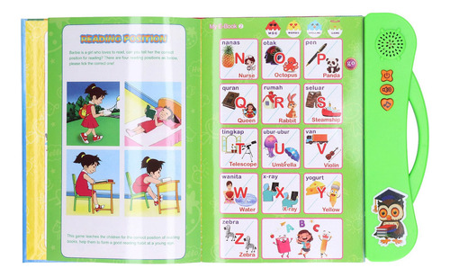 Libro De Sonidos Abc  Electrónico  Inglés  Idioma Malayo  An