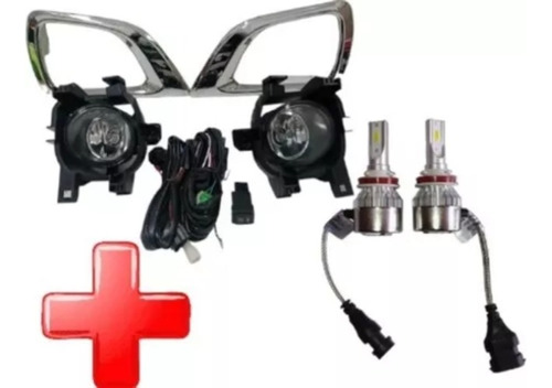 Kit Completo Neblineros Nissan Np300 2021+ Luces Led