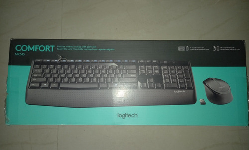 Teclado Y Mouse Inalambrico Logitech Mk345 