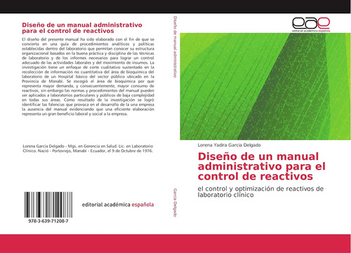 Libro: Diseño De Un Manual Administrativo Para El Control De