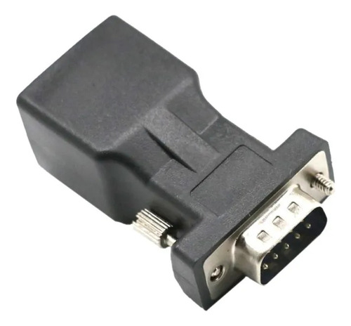 Para Puerto Serie Rs232, Db9 De 9 Pines, Macho A Cat5e/6 Eth