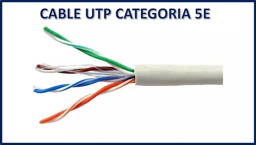 Cable de Red 15 metros, UTP Categoría 5 Envío a nivel Nacional