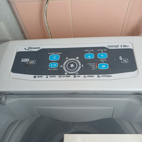 Lavarropas Carga Superior 5 Kg Blanco Drean Concept 5.05 V1 Blanco (Usado)