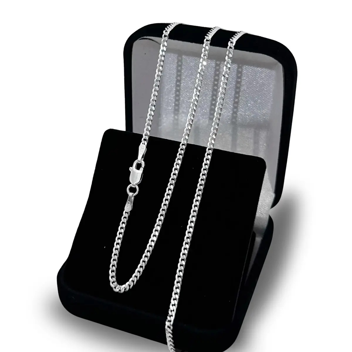 Corrente De Prata 925 Masculina Legítima Italiana Maciça Cordão Fino Grumet Escama Correntinha Escamada Colar 1x1 60cm Fina Fininha