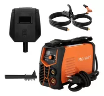 Comprar Soldadora Inverter Múnich Mi-130 Naranja Y Negra 60hz 110v