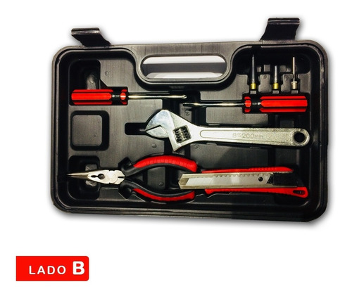 Imagen 3 de 8 de Mini Compresor Portatil 12v Aire Auto Kit Caja Herramientas
