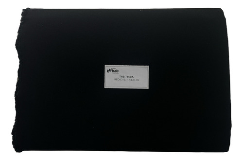 Tecido Sinuca Thb 756 1,65 X 4,00m Macio Para Mesa Cor Preto