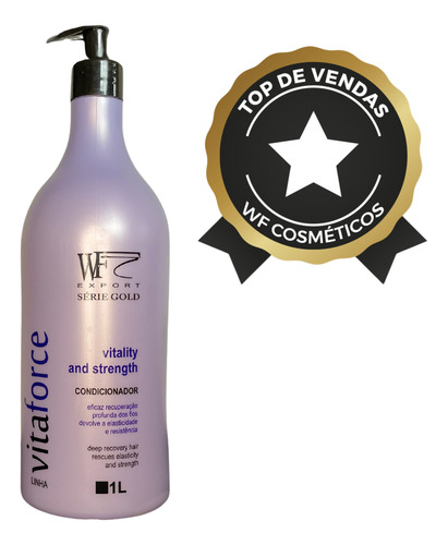 Condicionador Vitaforce Cabelos Com Queda Fragilizado Wf 1l