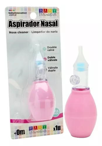 Aspirador Nasal Tipo Tubo Rosado