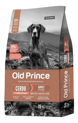 Old Prince Cerdo Legumbres Adulto X 15 Kg Envio Caba Miluna