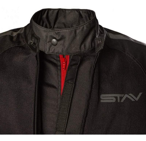Imagen 2 de 9 de Campera Moto Stav All Seasons 4 Estaciones Abrasion Control