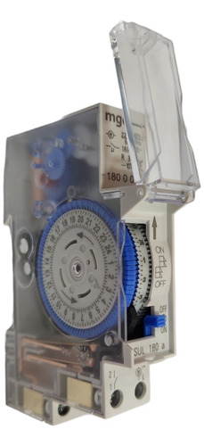 Reloj Timer Programable Análogo Modular Mgc