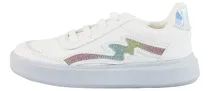Comprar Tenis Niña Blancos Escolares Casual Comodo Casual Urbano