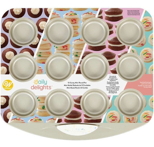 Mini Molde Para Mini Tortas - Daily Delights Color Gris