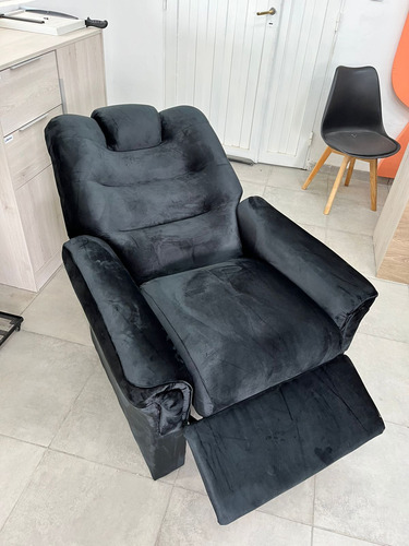 Sillon Relax Reclinable Poltrona Tapizado Pana G2