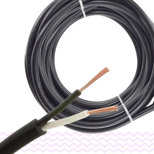 Cabo Pp 2x 0,75mm 10 Metros Reforçado Para Extensao Eletrica