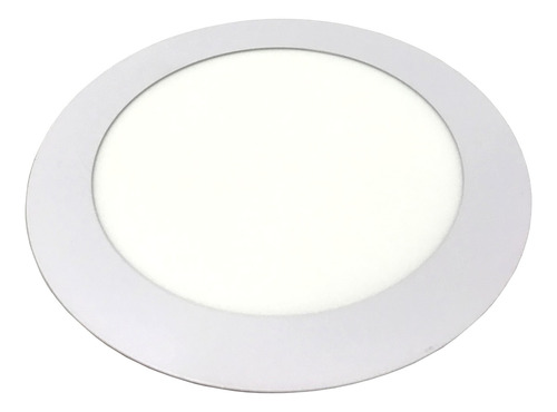 Plafón Panel Led Redondo Interior 12w Led Trefi