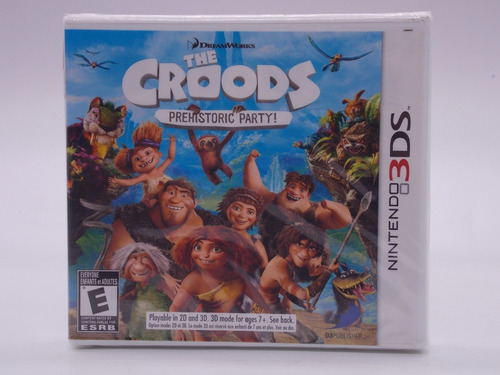 The Croods Prehistoric Party Nintendo 3ds Novo Lacrado