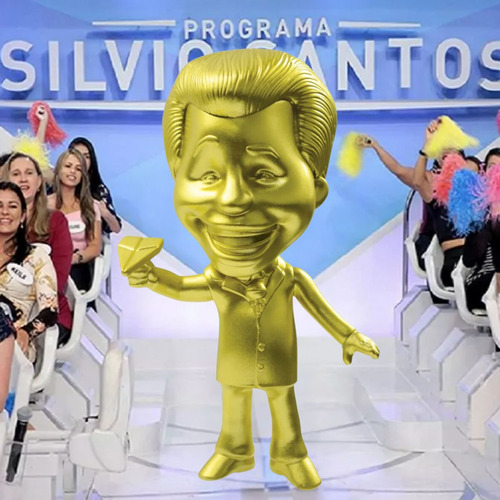 Fandom Box Boneco Silvinho Jogando Aviãozinho De Dinheiro
