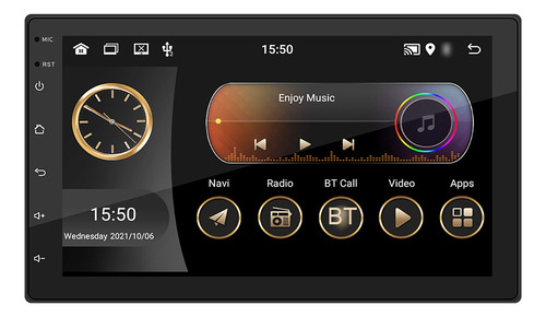 ` A Autoestéreo Android 11 Doble Din Con Gps