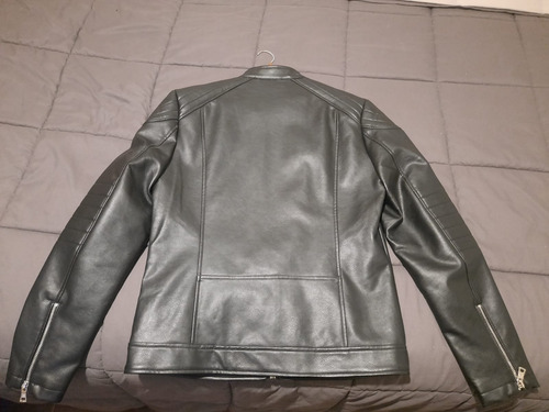 Campera Cuero Yd Importada Hombre Cuerina Young Design A94 (Usado)