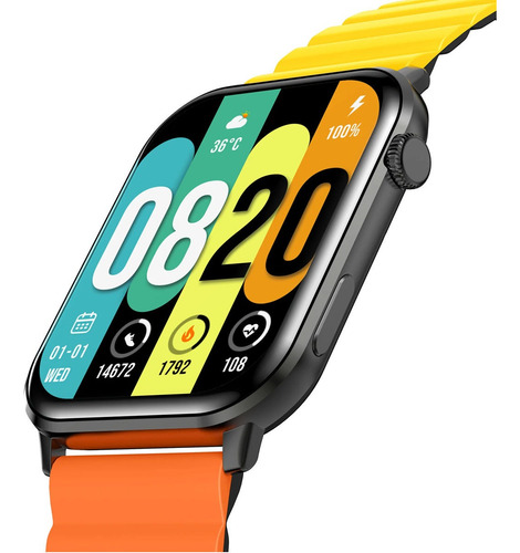 Reloj Smartwach Kiselect Calling Ks (negro) Llamadas IP68 Spo2