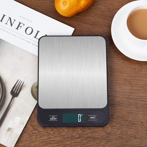 Báscula Digital Recargable Para Alimentos De Cocina De Acero