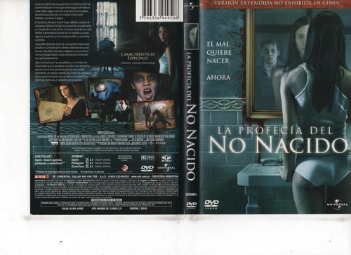 La Profecía Del No Nacido - Dvd Original - Buen Estado