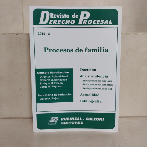 Revista Derecho Procesal 2015-2: Procesos De Familia