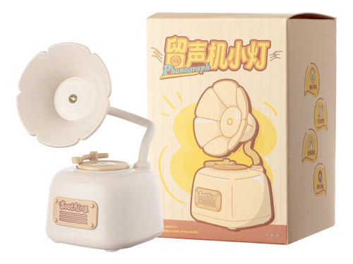 Lámpara De Mesa Con Fonógrafo Retro P Night Lights, Decoraci