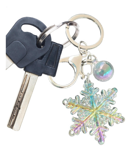 Charm De Copo De Nieve Llavero Acrílico De Copo De Nieve Ado