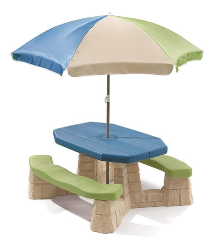 Paso2 Mesa De Picnic Para Niños Naturalmente Juguetones Con
