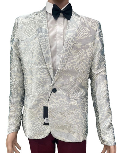 Blazer Chaqueta De Traje  De Un Solo Boton