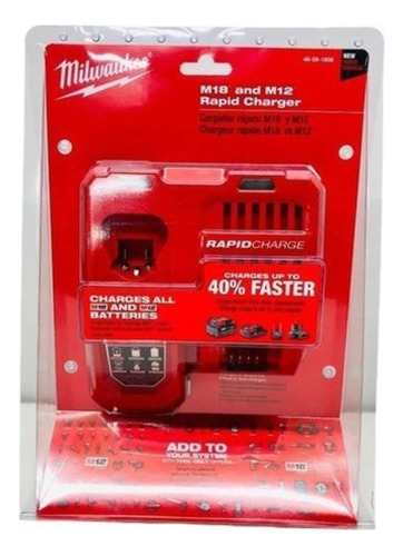Cargador Multivoltaje M18 Y M12 48591808 - Milwaukee