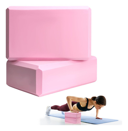 Bloques De Yoga, 2 Bloques De Espuma Eva, Accesorios De Yoga