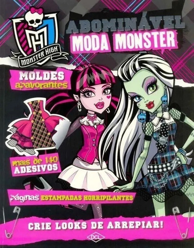 Livro Monster High - Abominavel Moda Monster