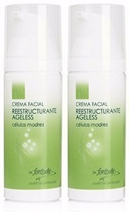 Crema Anti Arrugas Facial Rellenadora Surcos Elastina Pack 2