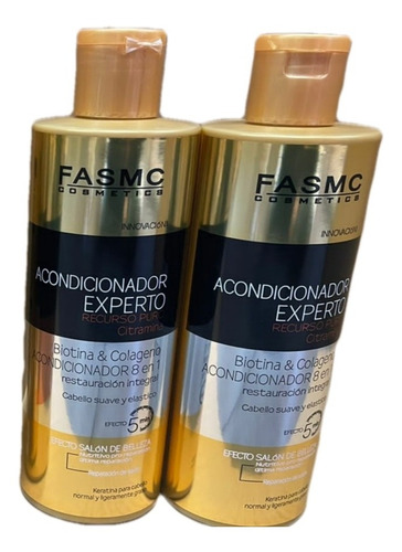 Shampoo + Acondicionador Expert Biotin & Collagen 500ml