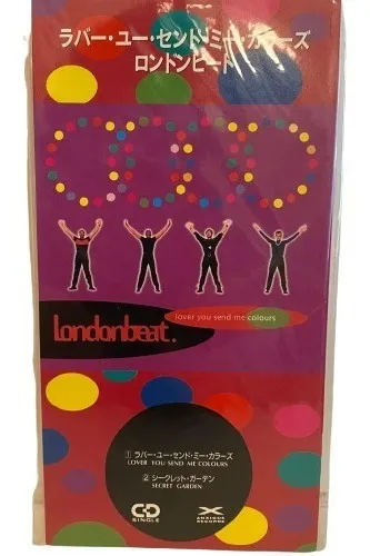Londonbeat Lover You Send Me Colours Cd Single Jap Usado (Usado)