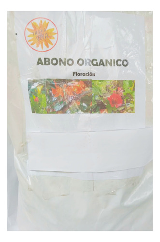 Abono Orgánico Para Floración 20 Kg