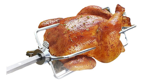 S 2x Tenedor Para Barbacoa Y Rosticero De Pollos A Carbón