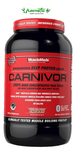 Carnivor Isolate 2lbs Proteina Isolada De Carne Original