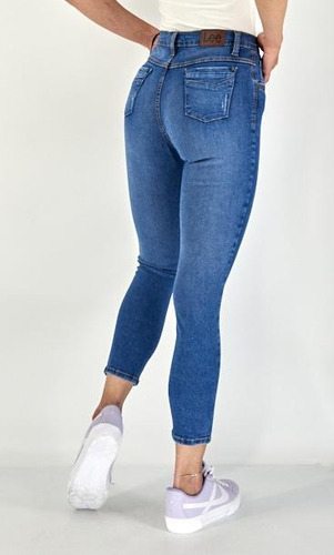 Jeans Casual Lee Mujer Cintura Extra Alta R40