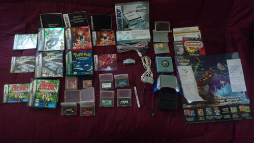 Game Boy Avance Sp Ags 101 (doble Luz) +accesorios Y Juegos 